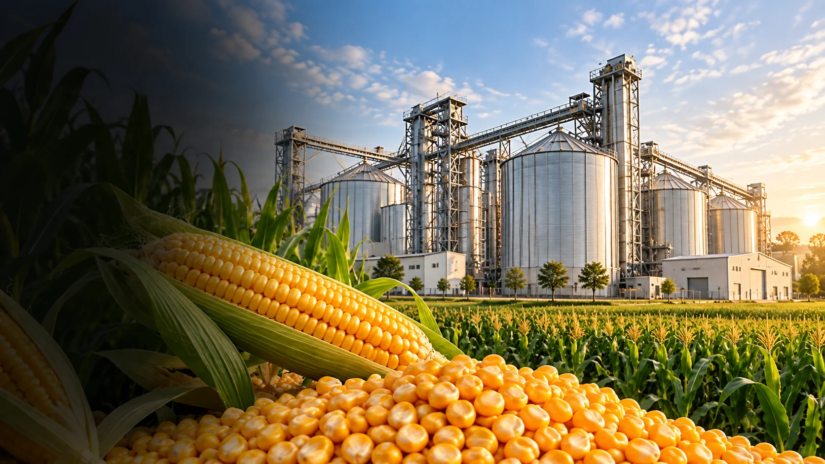 Modern ingredient processing facility